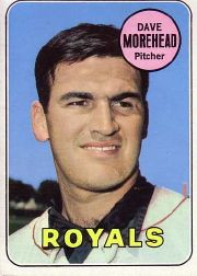 1969 Topps Baseball Cards      029      Dave Morehead